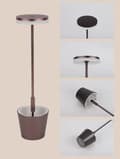 Miniatyrbillede 7 af 9: OBOSOE Bordlampe Trådløs / LED Lys / Skrivebordslampe