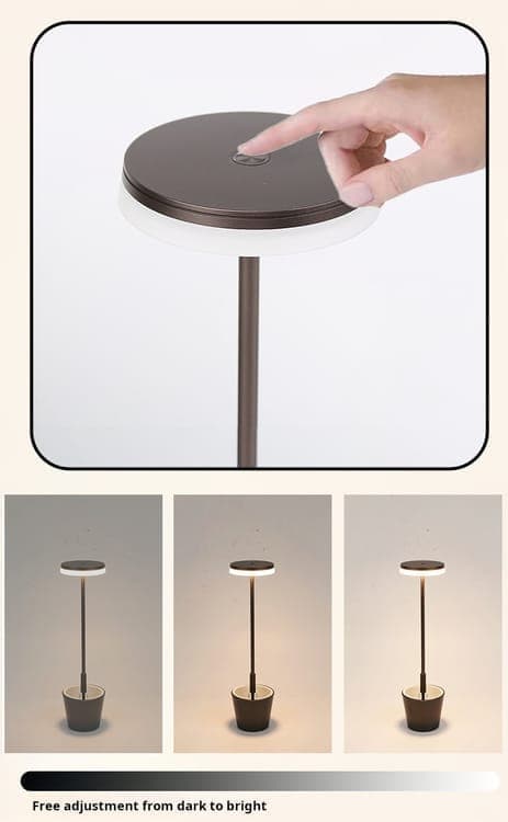 OBOSOE Bordlampe Trådløs / LED Lys / Skrivebordslampe