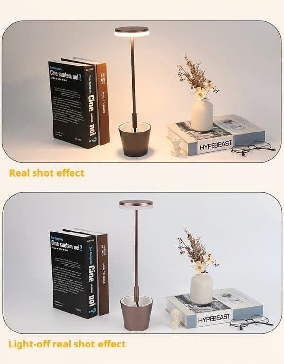 OBOSOE Bordlampe Trådløs / LED Lys / Skrivebordslampe