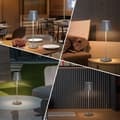 Miniatyrbillede 7 af 8: OBOSOE IP54 vandtæt bordlampe trådløs / LED lys / skrivebordslampe
