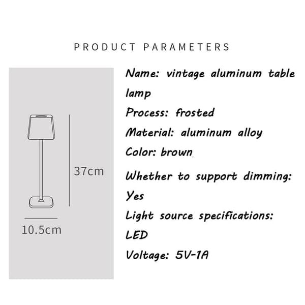 OBOSOE Skrivebordslampe/Bordlampe/LED-lampe