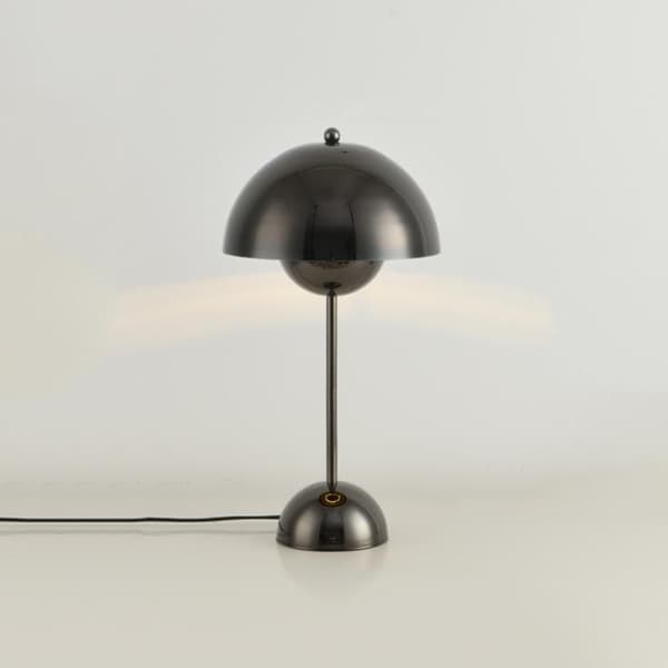 OBOSOE Kablet Skrivebordslampe/Bordlampe/LED-lampe Sort Djup svart
