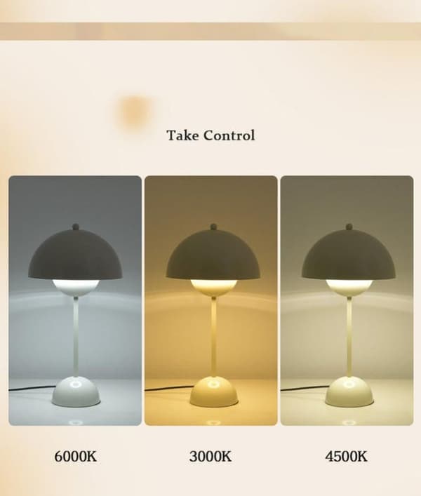 OBOSOE Kablet Skrivebordslampe/Bordlampe/LED-lampe
