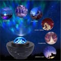 Miniatyrbild 6 av 9: Stjärnhimmel - Galaxy LED-projektor Bluetooth inkl. fjärrkontroll