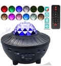 Miniatyrbild 1 av 9: Stjärnhimmel - Galaxy LED-projektor Bluetooth inkl. fjärrkontroll