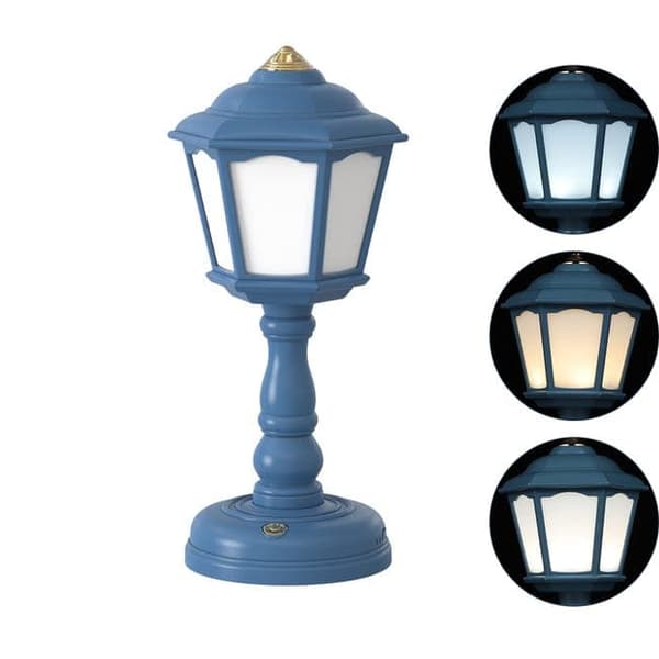 Bomclap Retro USB-laddningTrådlös Nattlampa/LED-lampa/Belysning inomhus Blå 1