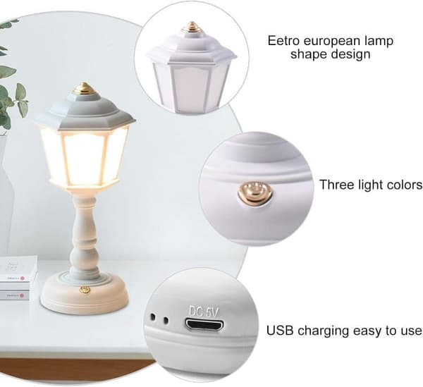 Bomclap Retro USB-laddningTrådlös Nattlampa/LED-lampa/Belysning inomhus