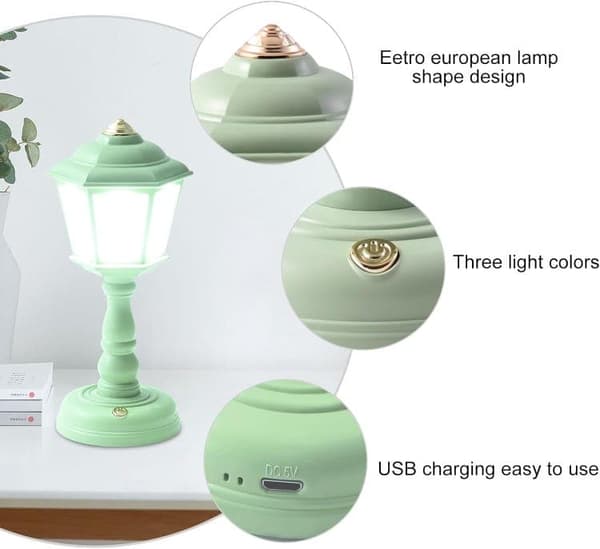 Bomclap Retro USB-laddningTrådlös Nattlampa/LED-lampa/Belysning inomhus