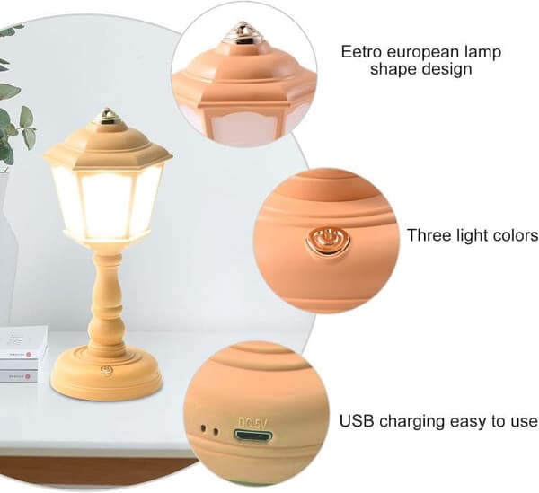 Bomclap Retro USB-laddningTrådlös Nattlampa/LED-lampa/Belysning inomhus