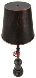 Miniatyrbild 3 av 11: FURNLUX BORDSLAMPA MANHATTAN SVART 21CM
