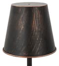 Miniatyrbild 6 av 11: FURNLUX BORDSLAMPA MANHATTAN SVART 21CM