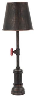 Miniatyrbild 2 av 11: FURNLUX BORDSLAMPA MANHATTAN SVART 21CM