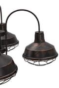 Miniatyrbild 4 av 11: FURNLUX TAKLAMPA BRONKS SVART 80CM
