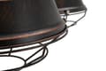 Miniatyrbild 5 av 11: FURNLUX TAKLAMPA BRONKS SVART 80CM
