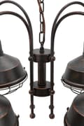 Miniatyrbild 7 av 11: FURNLUX TAKLAMPA BRONKS SVART 80CM