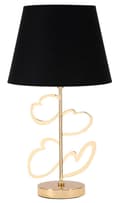 Miniatyrbild 1 av 10: FURNLUX BORDSLAMPA HJÄRTA SVART 30CM