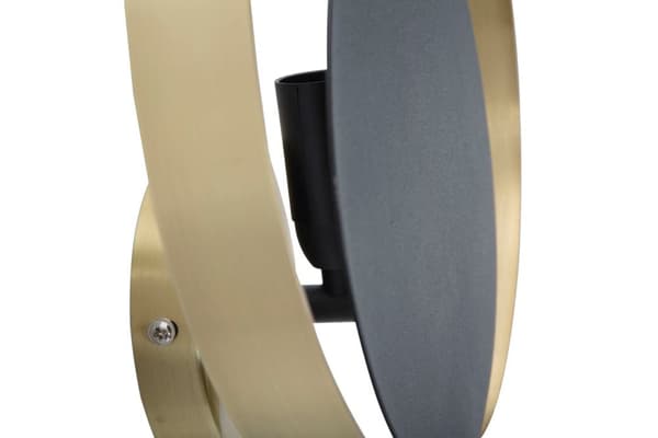 FURNLUX VÄGGLAMPA SHUTTLE GULD 25CM