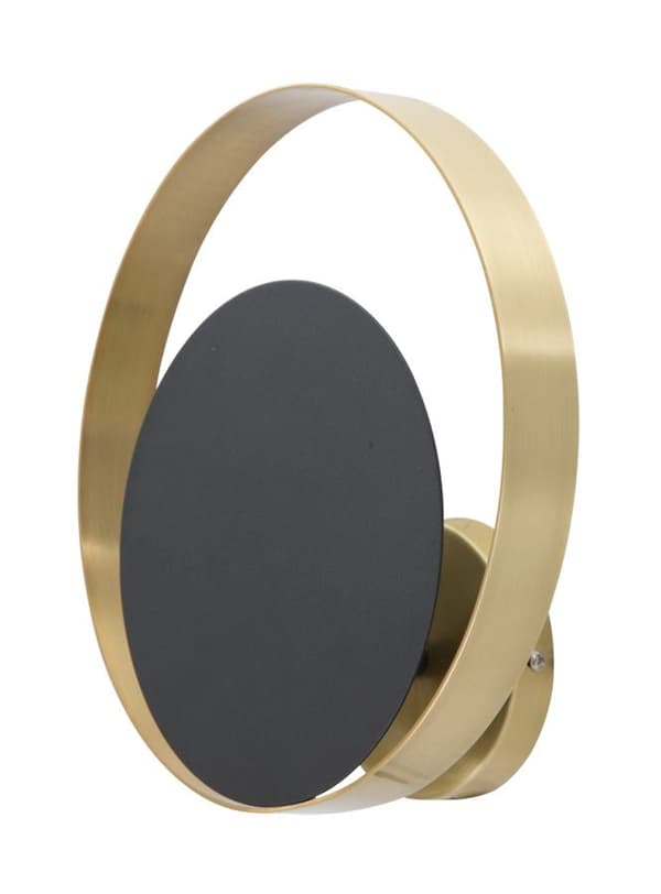 FURNLUX VÄGGLAMPA SHUTTLE GULD 25CM