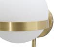 Miniatyrbild 5 av 9: FURNLUX VÄGGLAMPA CIRCLY GULD 15CM