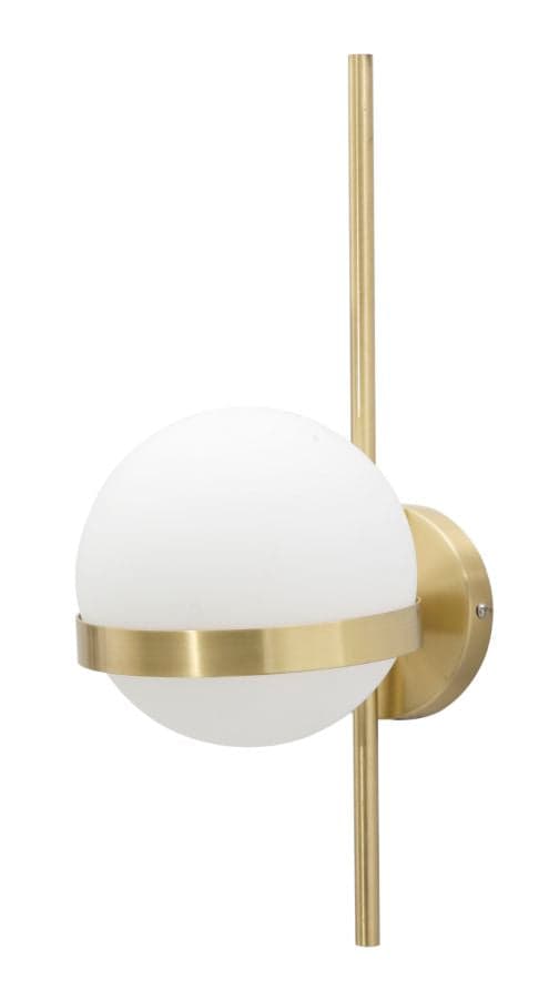 FURNLUX VÄGGLAMPA CIRCLY GULD 15CM