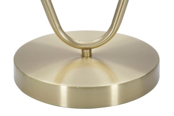 FURNLUX BORDSLAMPA DROPPE GULD 25CM