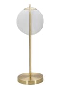 Miniatyrbild 2 av 9: FURNLUX BORDSLAMPA DROPPE GULD 25CM