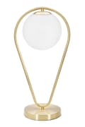 Miniatyrbild 1 av 9: FURNLUX BORDSLAMPA DROPPE GULD 25CM