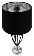 Miniatyrbild 2 av 9: FURNLUX BORDSLAMPA DARKY SVART 28CM