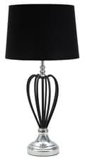 Miniatyrbild 1 av 9: FURNLUX BORDSLAMPA DARKY SVART 28CM