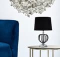 Miniatyrbild 6 av 9: FURNLUX BORDSLAMPA DARKY SVART 28CM