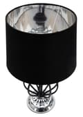 Miniatyrbild 2 av 9: FURNLUX BORDSLAMPA DARKY SVART 28CM