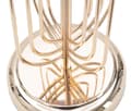 Miniatyrbild 3 av 9: FURNLUX BORDSLAMPA KRISTA GULD 33CM