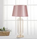 Miniatyrbild 6 av 9: FURNLUX BORDSLAMPA KRISTA GULD 33CM