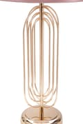 Miniatyrbild 3 av 8: FURNLUX BORDSLAMPA KRISTA GULD 28CM