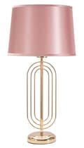 Miniatyrbild 1 av 8: FURNLUX BORDSLAMPA KRISTA GULD 28CM