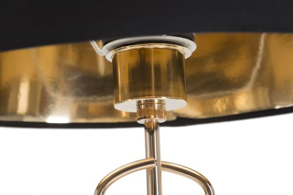FURNLUX BORDSLAMPA X GULD 30CM