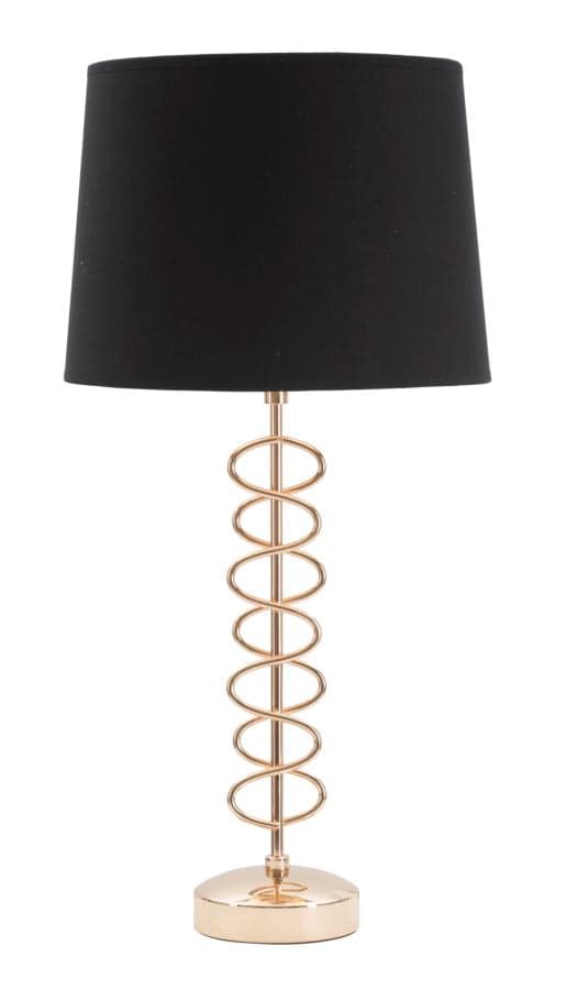FURNLUX BORDSLAMPA X GULD 30CM