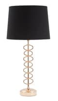 Miniatyrbild 1 av 6: FURNLUX BORDSLAMPA X GULD 30CM