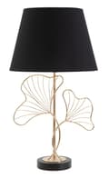 Miniatyrbild 1 av 5: FURNLUX BORDSLAMPA BLAD SVART 30CM
