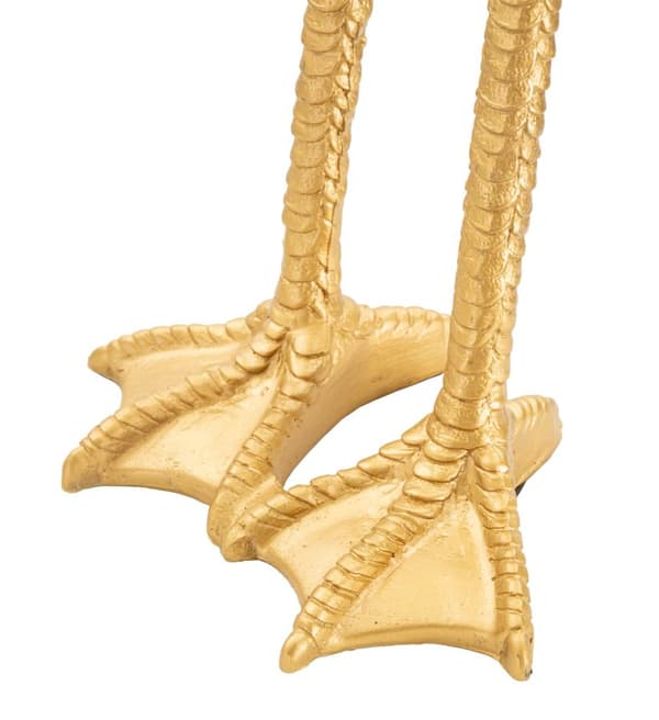 FURNLUX BORDSLAMPA FLAMINGO GULD 37CM