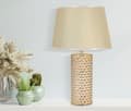 Miniatyrbild 5 av 6: FURNLUX BORDSLAMPA GLAMORÖS VIT 30CM