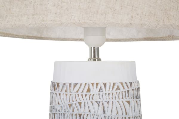 FURNLUX BORDSLAMPA NAIROBI VIT 35CM