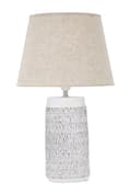 Miniatyrbild 1 av 6: FURNLUX BORDSLAMPA NAIROBI VIT 35CM