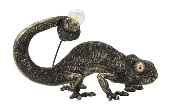 FURNLUX BORDLAMPE FIRBEN SORT 38CM