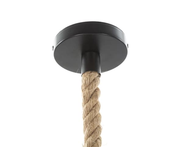 FURNLUX TAKLAMPA APA SVART 27CM