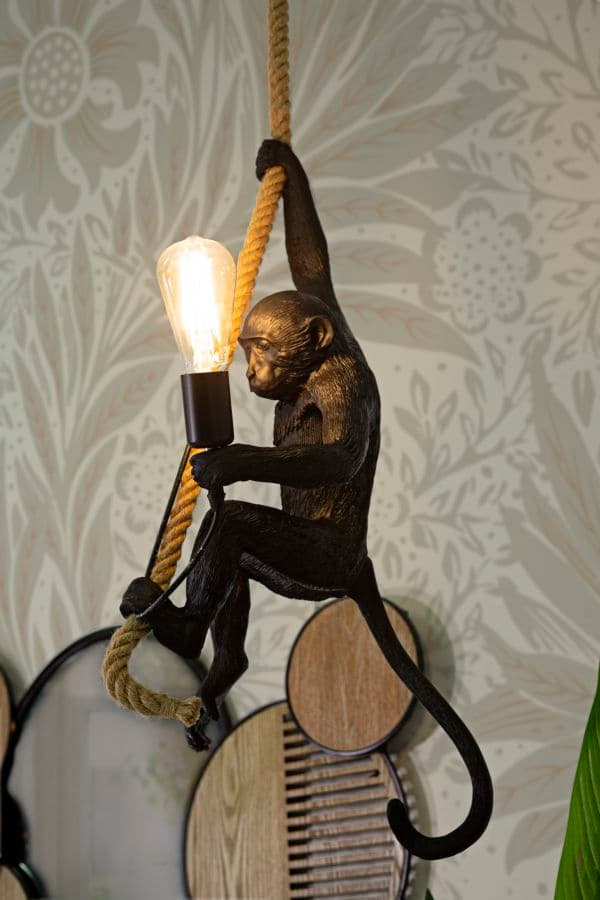 FURNLUX TAKLAMPA APA SVART 27CM