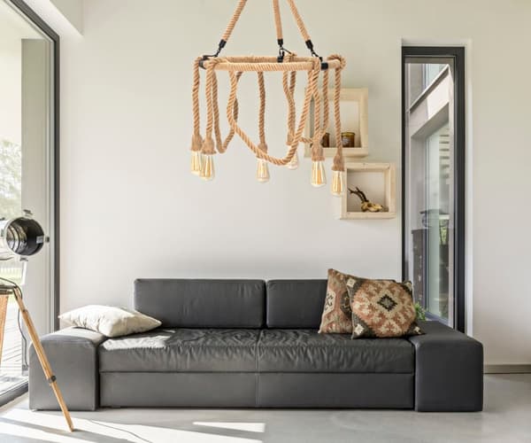 FURNLUX TAKLAMPA REP BRUN 64CM