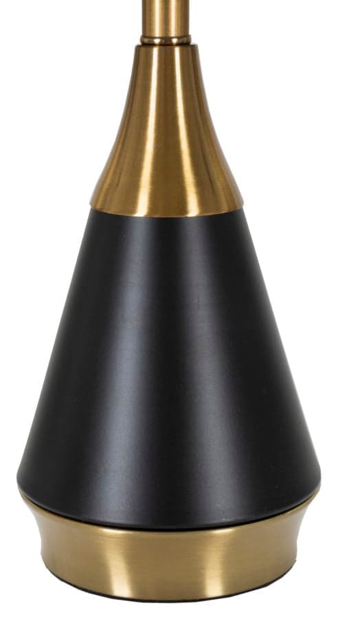 FURNLUX BORDSLAMPA BLACKY BLACK 28CM
