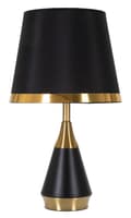 Miniatyrbild 1 av 6: FURNLUX BORDSLAMPA BLACKY BLACK 28CM