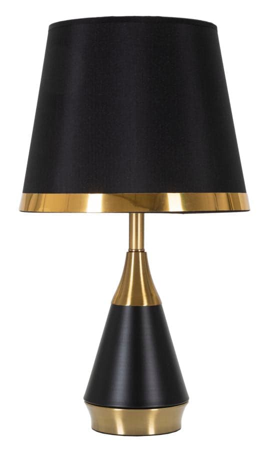 FURNLUX BORDSLAMPA BLACKY BLACK 28CM